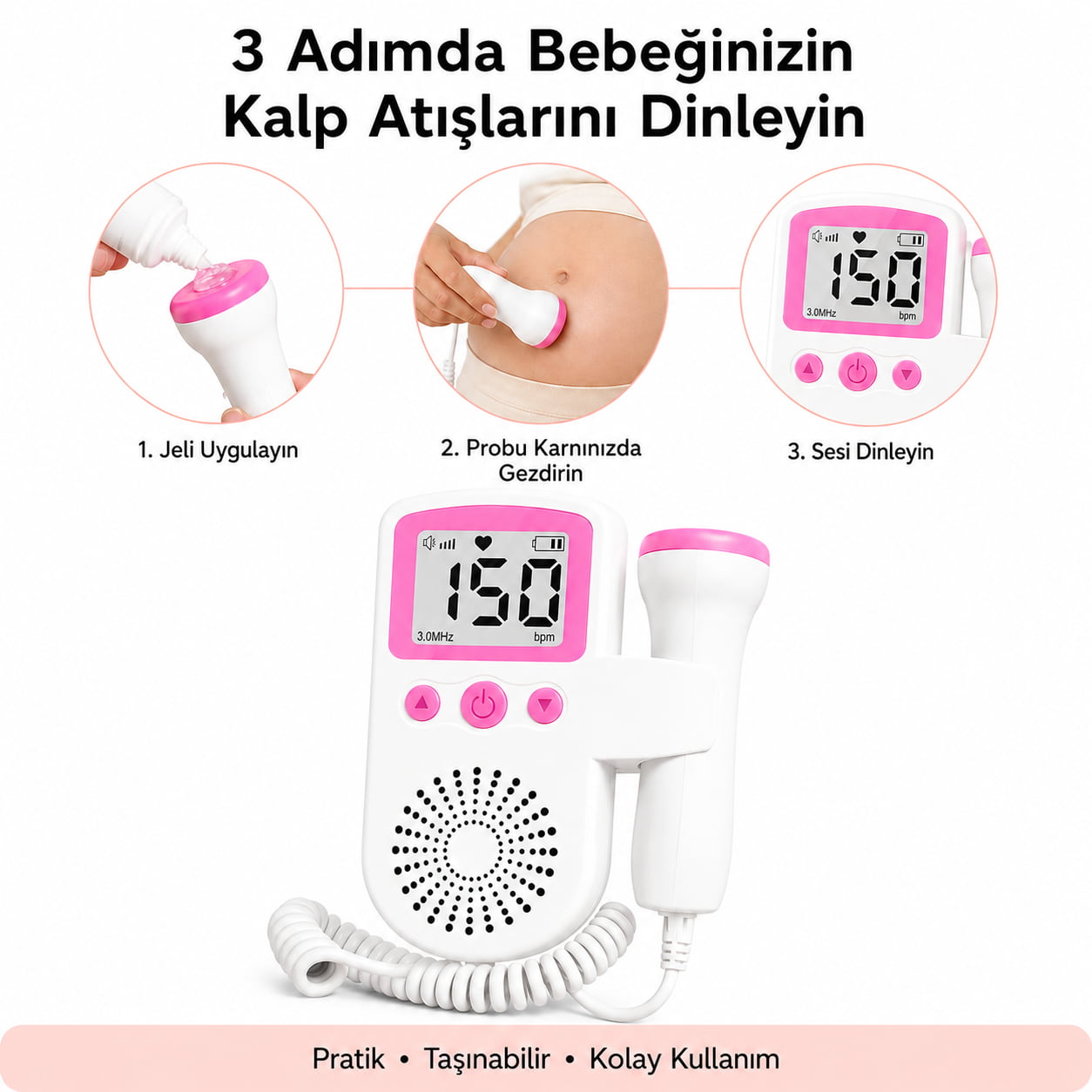 Bebek Kalp Atışı Dinleme Cihazı